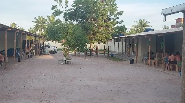 Hospedagem em barracas estruturadas no camping oficial do Universo Paralello